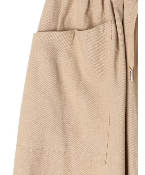 koe（コエ）の「ツイルベイカーバルーンパンツ*（その他パンツ・レディース・カーキ/ベージュ・L/M）」の14枚目の写真