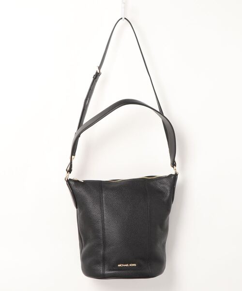 MICHAEL KORS(マイケルコース)の「BROOKE バケット メッセンジャー ミディアム(ショルダーバッグ・レディース・ブラック・FREE)」の9枚目の写真