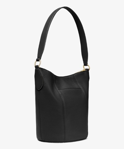 MICHAEL KORS(マイケルコース)の「BROOKE バケット メッセンジャー ミディアム(ショルダーバッグ・レディース・ブラック・FREE)」の8枚目の写真