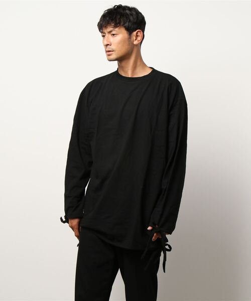 VIBGYOR（ヴィブジョー）の「【Re:one】-NINE NUTS-  LONG STRING TEE(MA)（Tシャツ/カットソー・メンズ・ホワイト/ブラック・FREE）」の15枚目の写真