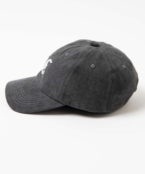 WEGO（ウィゴー）の「WEGO/ワンポイント3Dロゴキャップ（キャップ・レディース・ブラック/スミクロ・FREE）」の6枚目の写真