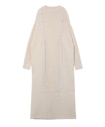 LAGUNAMOON | ハンドステッチテープニットワンピース(ワンピース)