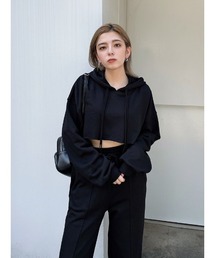 ENVYM | ベリーショートフーディー(Tシャツ/カットソー)