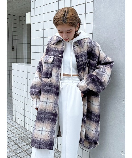 ENVYM（アンビー）の「ベリーショートフーディー（Tシャツ/カットソー・レディース・ホワイト/ブラック/Moca・FREE）」の21枚目の写真