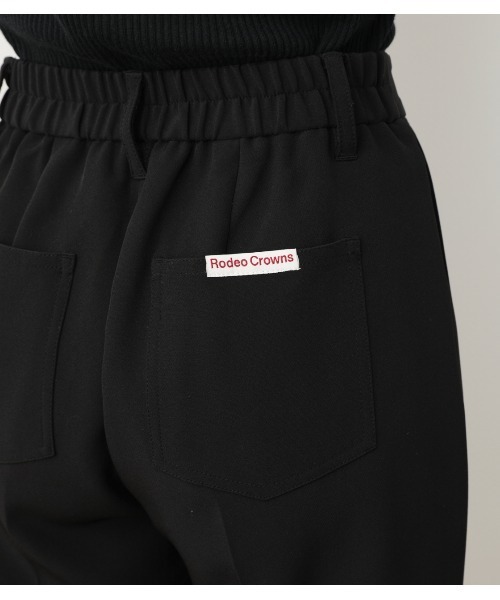 RODEO CROWNS WIDE BOWL（ロデオクラウンズワイドボウル）の「EASY COLOR スラックスパンツ（スラックス・レディース・グリーン/オレンジ/ブラック・MEDIUM/SMALL）」の15枚目の写真