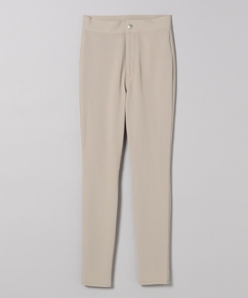 JEANASIS（ジーナシス）の「アソートストレッチリブスリムパンツ/255990（その他パンツ・レディース・ブラック/グレイッシュベージュ/グレー系その他・FREE）」の3枚目の写真