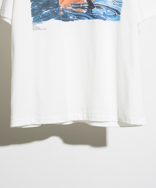 JANESMITH（ジェーンスミス）の「JANESMITH ジェーンスミス / PADDLER & 6PM SHORT SLEEVE T-SHIRT グラフィックプリントビッグシルエットTシャツ / 22SCT-#160S-CA（Tシャツ/カットソー・レディース・ホワイト/ブラック・MEDIUM/X-LARGE/LARGE/SMALL）」の7枚目の写真