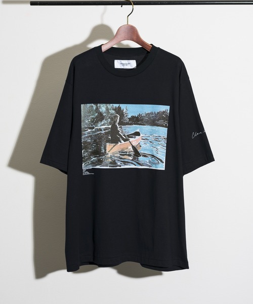 JANESMITH（ジェーンスミス）の「JANESMITH ジェーンスミス / PADDLER & 6PM SHORT SLEEVE T-SHIRT グラフィックプリントビッグシルエットTシャツ / 22SCT-#160S-CA（Tシャツ/カットソー・レディース・ホワイト/ブラック・MEDIUM/X-LARGE/LARGE/SMALL）」の22枚目の写真