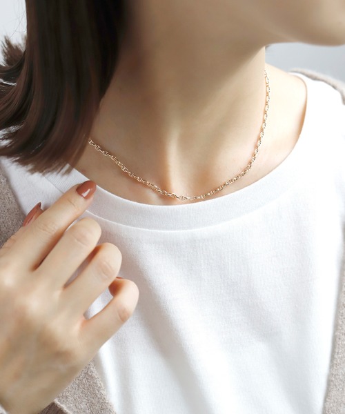 SIENA ROSE10kロロマリーナネックレス チェーンネックレス［ロロマリーナ］（ネックレス）｜SIENA ROSE