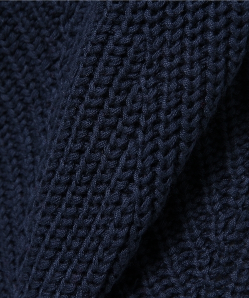 BEAMS BOY（ビームスボーイ）の「BEAMS BOY / 3ゲージ 畦編み ハイネック ショートスリーブ（ニット/セーター・レディース・ホワイト/レッド/ネイビー・ONE SIZE）」の8枚目の写真