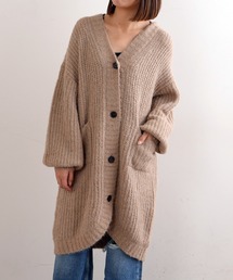 Lui's | シャギーロングカーディガン(カーディガン/ボレロ)