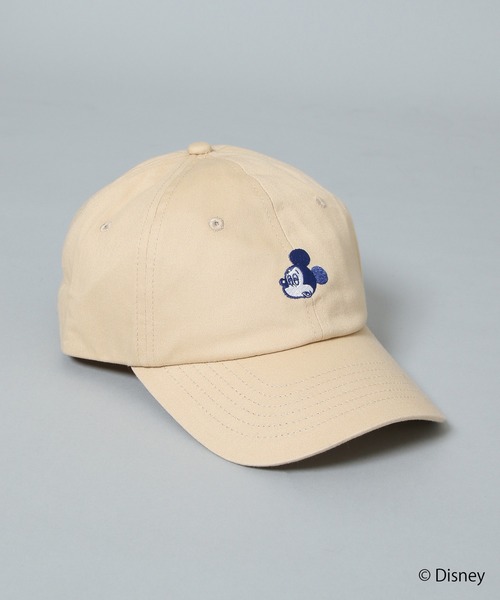 Disney(ディズニー)の「ALAND JAPAN 限定コレクション【UNISEX】ALAND/MICKEY/AGOODS CAP 2255942(キャップ・レディース・ブラック/ベージュ・ONE SIZE)」の2枚目の写真