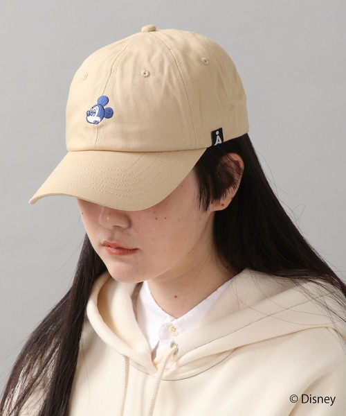 Disney(ディズニー)の「ALAND JAPAN 限定コレクション【UNISEX】ALAND/MICKEY/AGOODS CAP 2255942(キャップ・レディース・ブラック/ベージュ・ONE SIZE)」の16枚目の写真