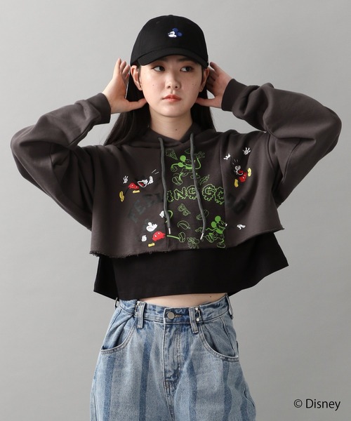 Disney(ディズニー)の「ALAND JAPAN 限定コレクション【UNISEX】ALAND/MICKEY/AGOODS CAP 2255942(キャップ・レディース・ブラック/ベージュ・ONE SIZE)」の12枚目の写真