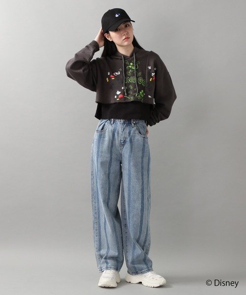 Disney(ディズニー)の「ALAND JAPAN 限定コレクション【UNISEX】ALAND/MICKEY/AGOODS CAP 2255942(キャップ・レディース・ブラック/ベージュ・ONE SIZE)」の18枚目の写真