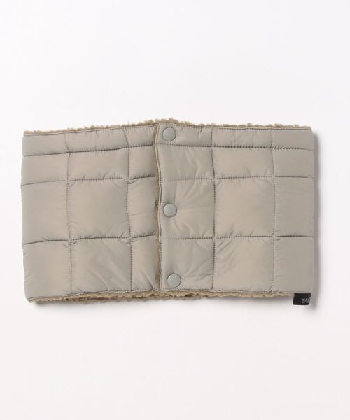 TAION（タイオン）の「TAION リバーシブルダウンネックウォーマー（ネックウォーマー/スヌード・メンズ・バーガンディー/ネイビー/オフホワイト/グレー/ブラック/ライトグレー/ダークネイビー/ブラウン/チョコ/その他2/グレー系その他・FREE）」の6枚目の写真