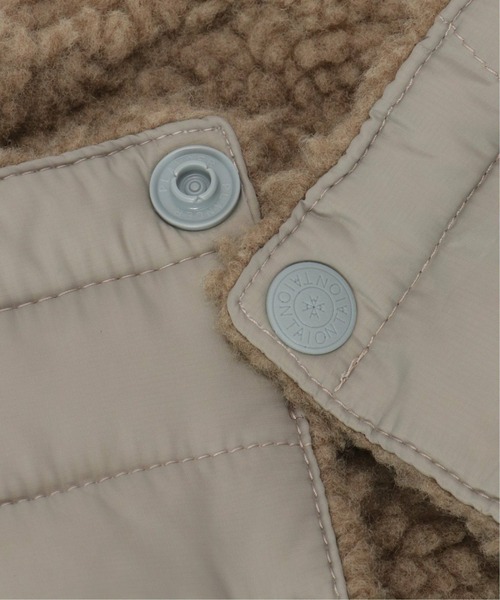 TAION（タイオン）の「TAION リバーシブルダウンネックウォーマー（ネックウォーマー/スヌード・メンズ・バーガンディー/ネイビー/オフホワイト/グレー/ブラック/ライトグレー/ダークネイビー/ブラウン/チョコ/その他2/グレー系その他・FREE）」の19枚目の写真