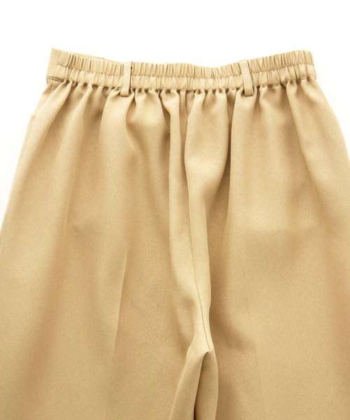 Chaco closet(チャコ クローゼット)の「リネンライクセンタープレスカラースラックスパンツ(スラックス・レディース・ブラック/ベージュ/ネイビー/ピンク/グリーン/ライトグリーン/アイボリー・FREE)」の13枚目の写真