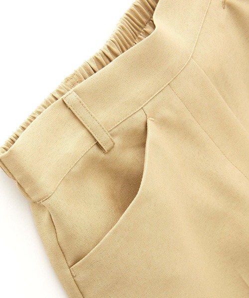 Chaco closet(チャコ クローゼット)の「リネンライクセンタープレスカラースラックスパンツ(スラックス・レディース・ブラック/ベージュ/ネイビー/ピンク/グリーン/ライトグリーン/アイボリー・FREE)」の14枚目の写真