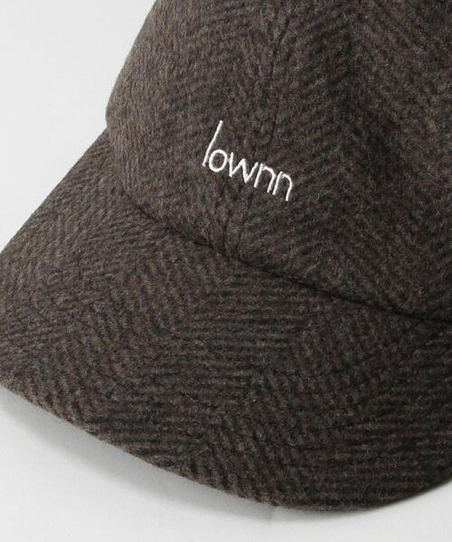 lownn(ローン)の「<LOWNN> FRONT LOGO CAP HB/キャップ(キャップ・メンズ・ダークブラウン・FREE)」の4枚目の写真
