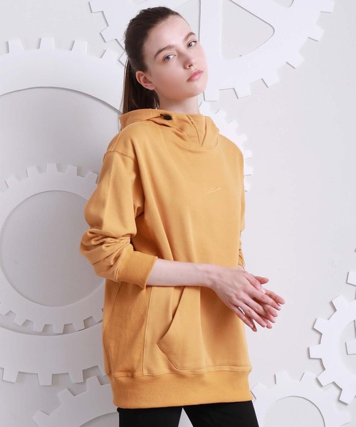 A DEGREE FAHRENHEIT（エーディグリーファーレンハイ）の「【ユニセックスアイテム】HWアイコニックフーディ（パーカー・メンズ・ブラック/オレンジ/マスタード/ダークグレー/ラベンダー・MEDIUM/LARGE/FREE）」の4枚目の写真