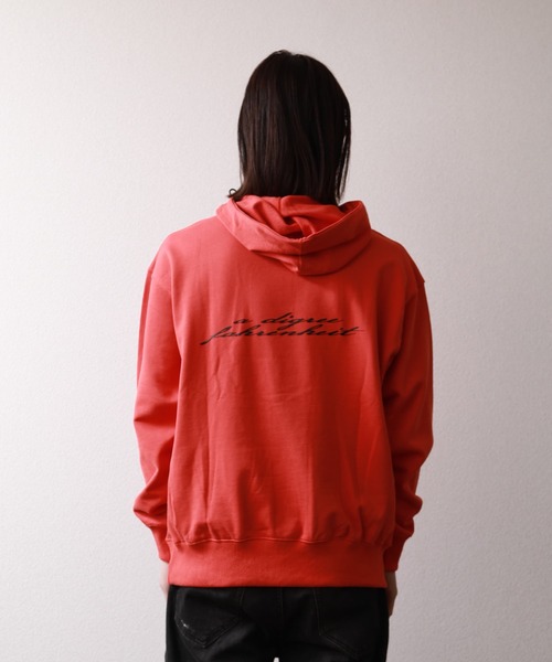 A DEGREE FAHRENHEIT（エーディグリーファーレンハイ）の「【ユニセックスアイテム】HWアイコニックフーディ（パーカー・メンズ・ブラック/オレンジ/マスタード/ダークグレー/ラベンダー・MEDIUM/LARGE/FREE）」の20枚目の写真