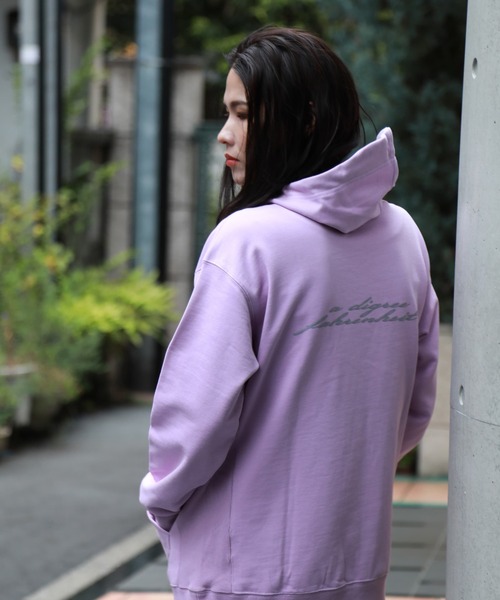 A DEGREE FAHRENHEIT（エーディグリーファーレンハイ）の「【ユニセックスアイテム】HWアイコニックフーディ（パーカー・メンズ・ブラック/オレンジ/マスタード/ダークグレー/ラベンダー・MEDIUM/LARGE/FREE）」の6枚目の写真