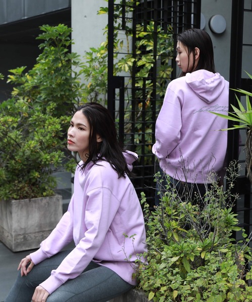 A DEGREE FAHRENHEIT（エーディグリーファーレンハイ）の「【ユニセックスアイテム】HWアイコニックフーディ（パーカー・メンズ・ブラック/オレンジ/マスタード/ダークグレー/ラベンダー・MEDIUM/LARGE/FREE）」の7枚目の写真