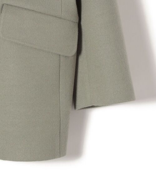 SHIPS（シップス）の「フードミディコート（その他アウター・レディース・オフホワイト/グリーン/ブラウン・36/38）」の18枚目の写真