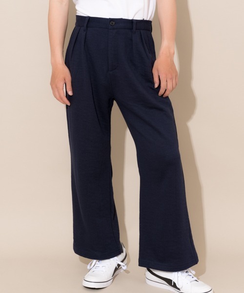 MGV（エムジーヴィー）の「【MGV】スウェットワイドパンツ（スウェットパンツ・メンズ・ネイビー/ブラック・MEDIUM/LARGE/SMALL）」の2枚目の写真