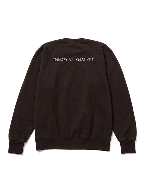 BEAMS（ビームス）の「Souvenir / EINSTEIN クルーネック スウェット（スウェット・メンズ・ブラック/グレー・MEDIUM/LARGE/SMALL）」の11枚目の写真