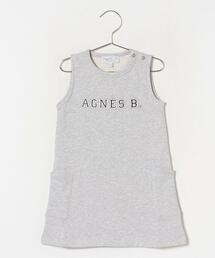 agnes b.（アニエスベー）の「SCP9 E ROBE キッズ ロゴワンピース（ワンピース・キッズ）」