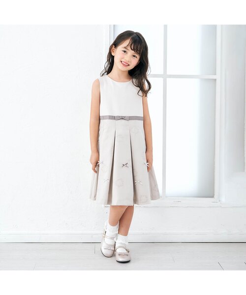 apres les cours（アプレレクール）の「スカラップリボンシューズ_アプレレクールマシェリ（パンプス・キッズ・ブラック/ベージュ・15 /14/19/20/16/17/18）」の5枚目の写真