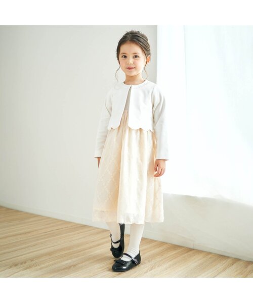 apres les cours（アプレレクール）の「スカラップリボンシューズ_アプレレクールマシェリ（パンプス・キッズ・ブラック/ベージュ・15 /14/19/20/16/17/18）」の10枚目の写真