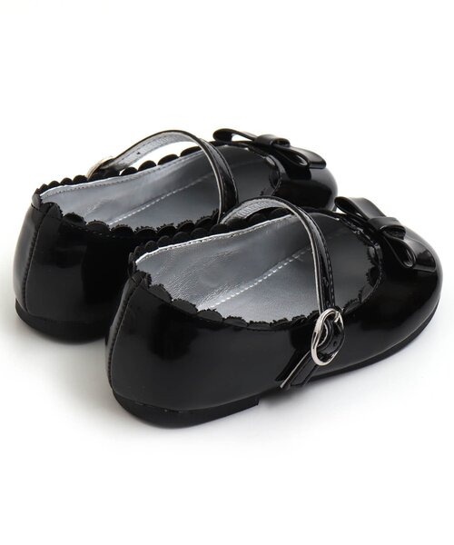 apres les cours（アプレレクール）の「スカラップリボンシューズ_アプレレクールマシェリ（パンプス・キッズ・ブラック/ベージュ・15 /14/19/20/16/17/18）」の19枚目の写真