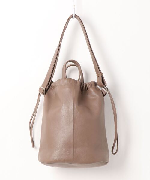 SEEKER（シーカー）の「【SEEKER / シーカー】 別注 キンチャクショルダーバッグ（ショルダーバッグ・メンズ・ブラック/ベージュ・FREE）」の21枚目の写真