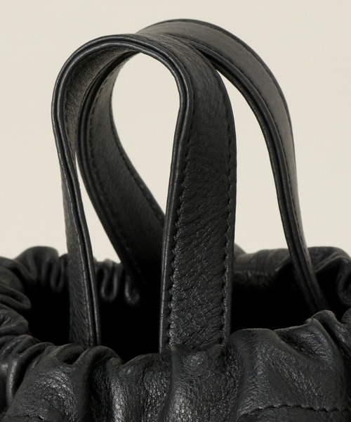 SEEKER（シーカー）の「【SEEKER / シーカー】 別注 キンチャクショルダーバッグ（ショルダーバッグ・メンズ・ブラック/ベージュ・FREE）」の12枚目の写真