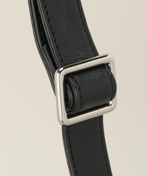 SEEKER（シーカー）の「【SEEKER / シーカー】 別注 キンチャクショルダーバッグ（ショルダーバッグ・メンズ・ブラック/ベージュ・FREE）」の15枚目の写真