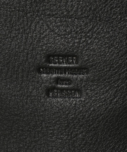 SEEKER（シーカー）の「【SEEKER / シーカー】 別注 キンチャクショルダーバッグ（ショルダーバッグ・メンズ・ブラック/ベージュ・FREE）」の16枚目の写真