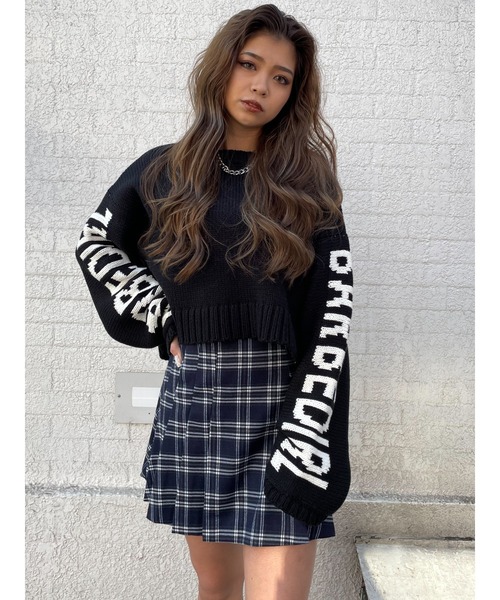 EGOIST(エゴイスト)の「ベルトデザインプリーツスカートII(スカート・レディース・マルチ/ブラック・M/S)」の11枚目の写真