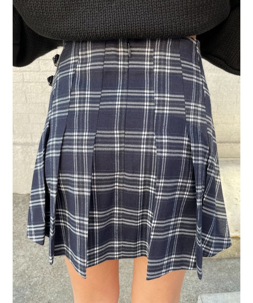 EGOIST(エゴイスト)の「ベルトデザインプリーツスカートII(スカート・レディース・マルチ/ブラック・M/S)」の15枚目の写真