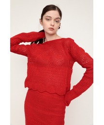 SLY | CROCHET トップス クロシェ(ニット/セーター)