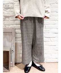 柄アソートゆるストレートパンツ