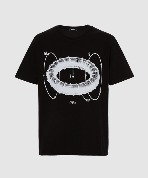 MSFTSrep(ミスフィッツレップ)の「T-SHIRT/T-SHIRT ANTIGRAVITY B&W(Tシャツ/カットソー・メンズ・ホワイト/ブラック・XXL/XL/M/L)」の2枚目の写真