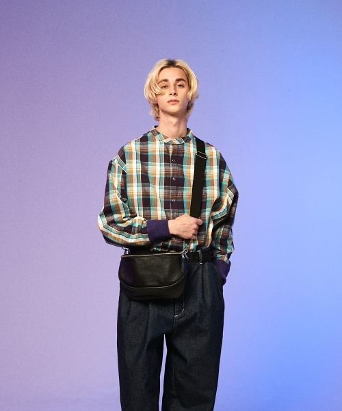 rehacer（レアセル）の「rehacer : Check Over Joint Shirt Made in Japan / チェック オーバーシャツ メイドインジャパン（シャツ/ブラウス・メンズ・グリーン系その他/イエロー系その他・LARGE/MEDIUM/X-LARGE/SMALL）」の21枚目の写真
