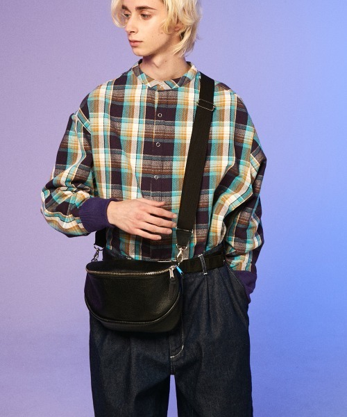 rehacer（レアセル）の「rehacer : Check Over Joint Shirt Made in Japan / チェック オーバーシャツ メイドインジャパン（シャツ/ブラウス・メンズ・グリーン系その他/イエロー系その他・LARGE/MEDIUM/X-LARGE/SMALL）」の5枚目の写真
