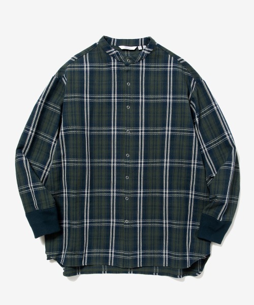 rehacer（レアセル）の「rehacer : Check Over Joint Shirt Made in Japan / チェック オーバーシャツ メイドインジャパン（シャツ/ブラウス・メンズ・グリーン系その他/イエロー系その他・LARGE/MEDIUM/X-LARGE/SMALL）」の6枚目の写真