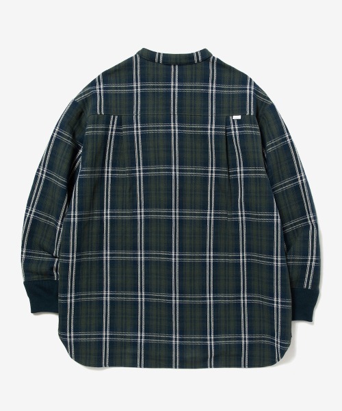 rehacer（レアセル）の「rehacer : Check Over Joint Shirt Made in Japan / チェック オーバーシャツ メイドインジャパン（シャツ/ブラウス・メンズ・グリーン系その他/イエロー系その他・LARGE/MEDIUM/X-LARGE/SMALL）」の7枚目の写真