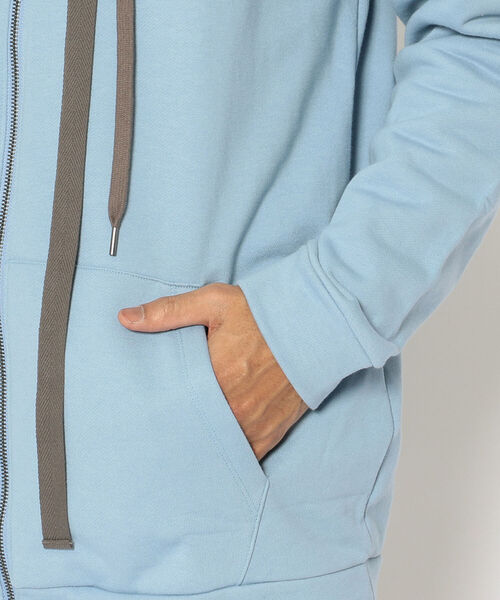 ROYAL FLASH(ロイヤルフラッシュ)の「TheATeR/シアター/裏毛ZIP UP HOODIE(パーカー・メンズ・ブラック/ベージュ/ブルー・FREE)」の9枚目の写真