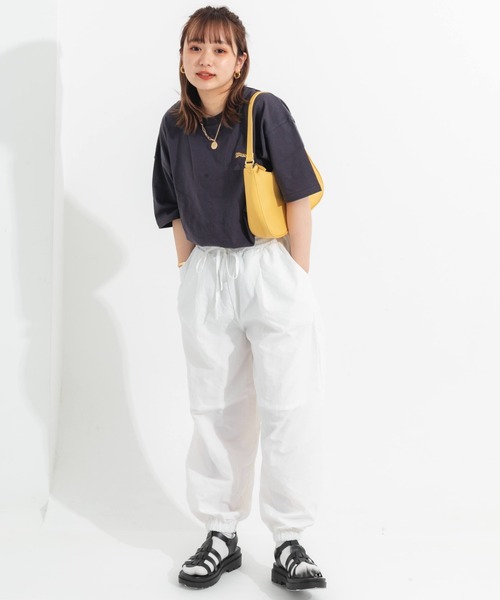 nemne store（ネンネストア）の「ナイロンバルーンパンツ（その他パンツ・レディース・オフホワイト/ピンク/グリーン・フリー）」の5枚目の写真